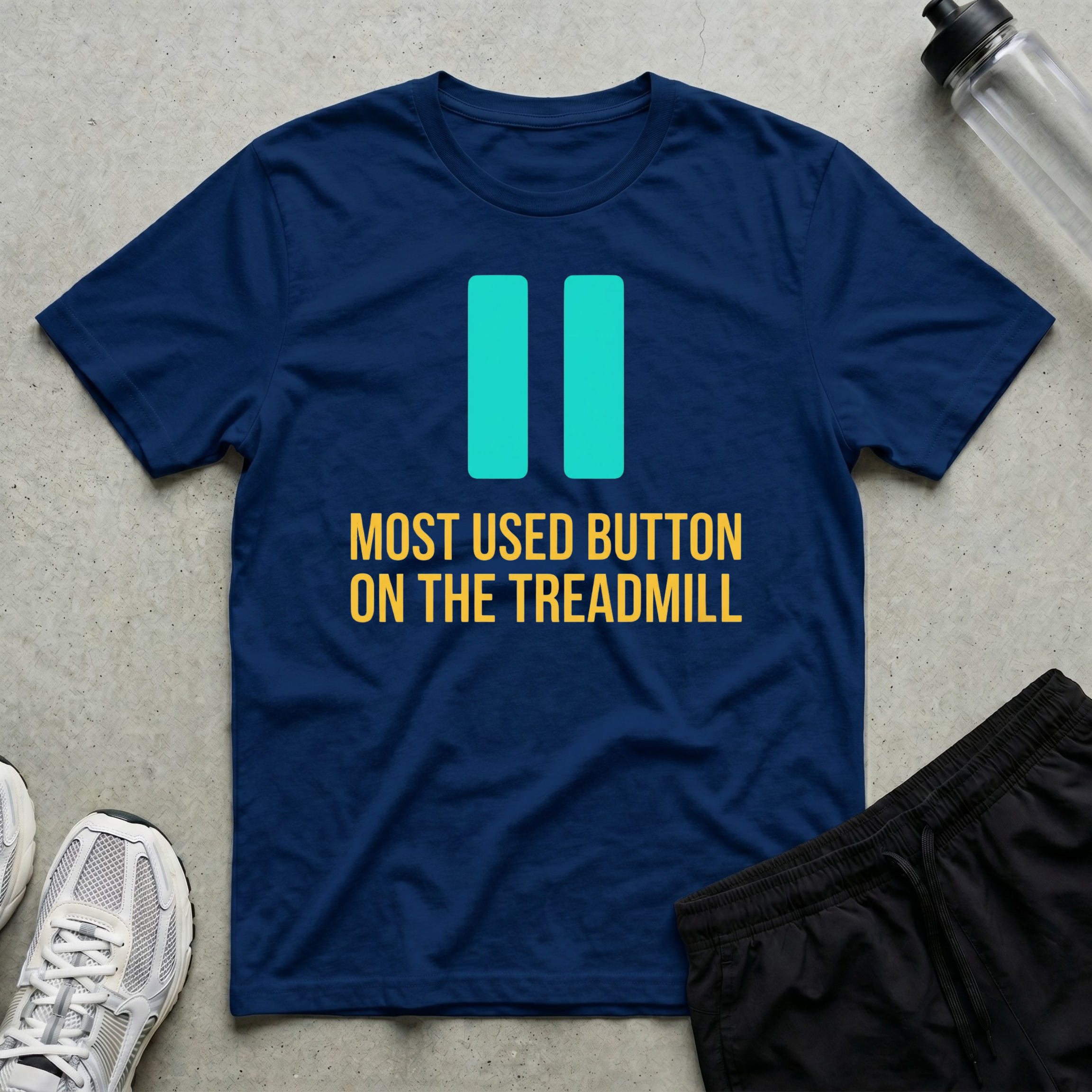 Most Used Button T-Shirt