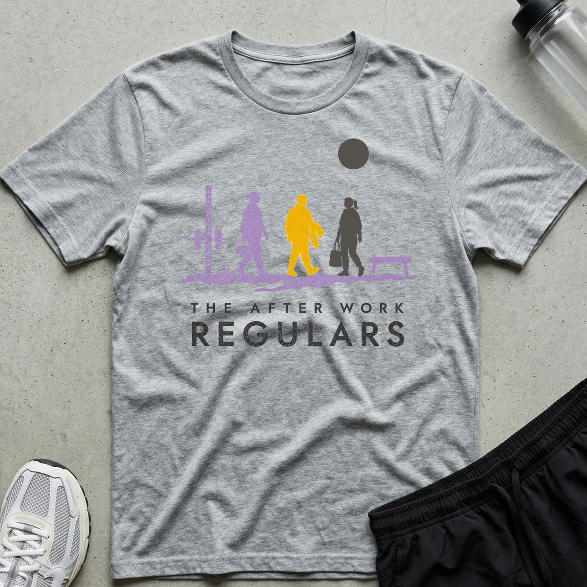 After Work Regulars T-Shirt - Sport Grey