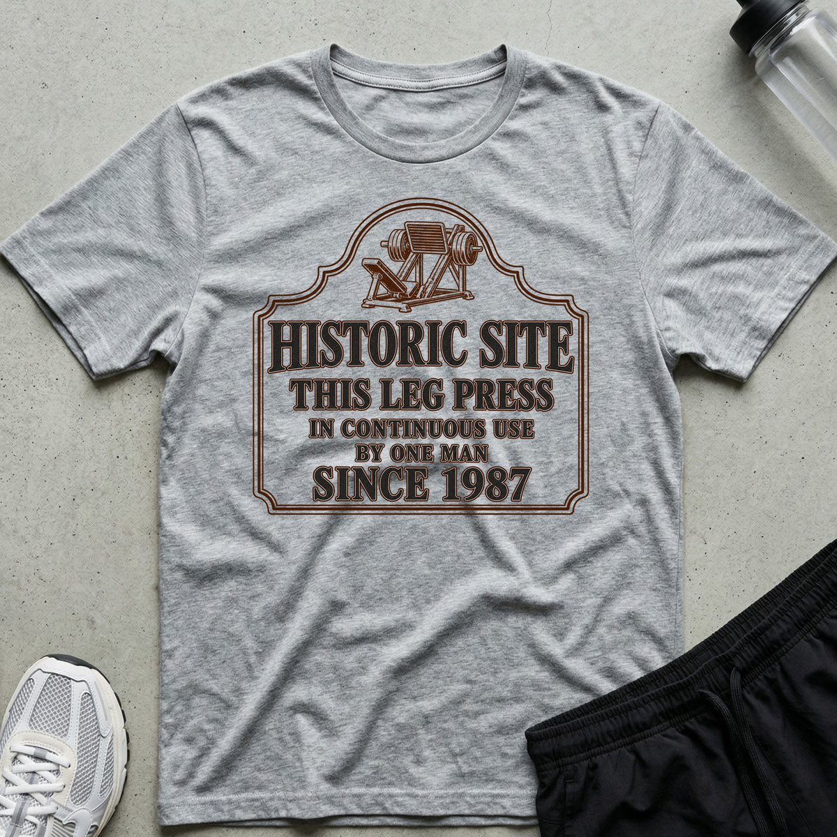 Historic Landmark T-Shirt - Sport Grey