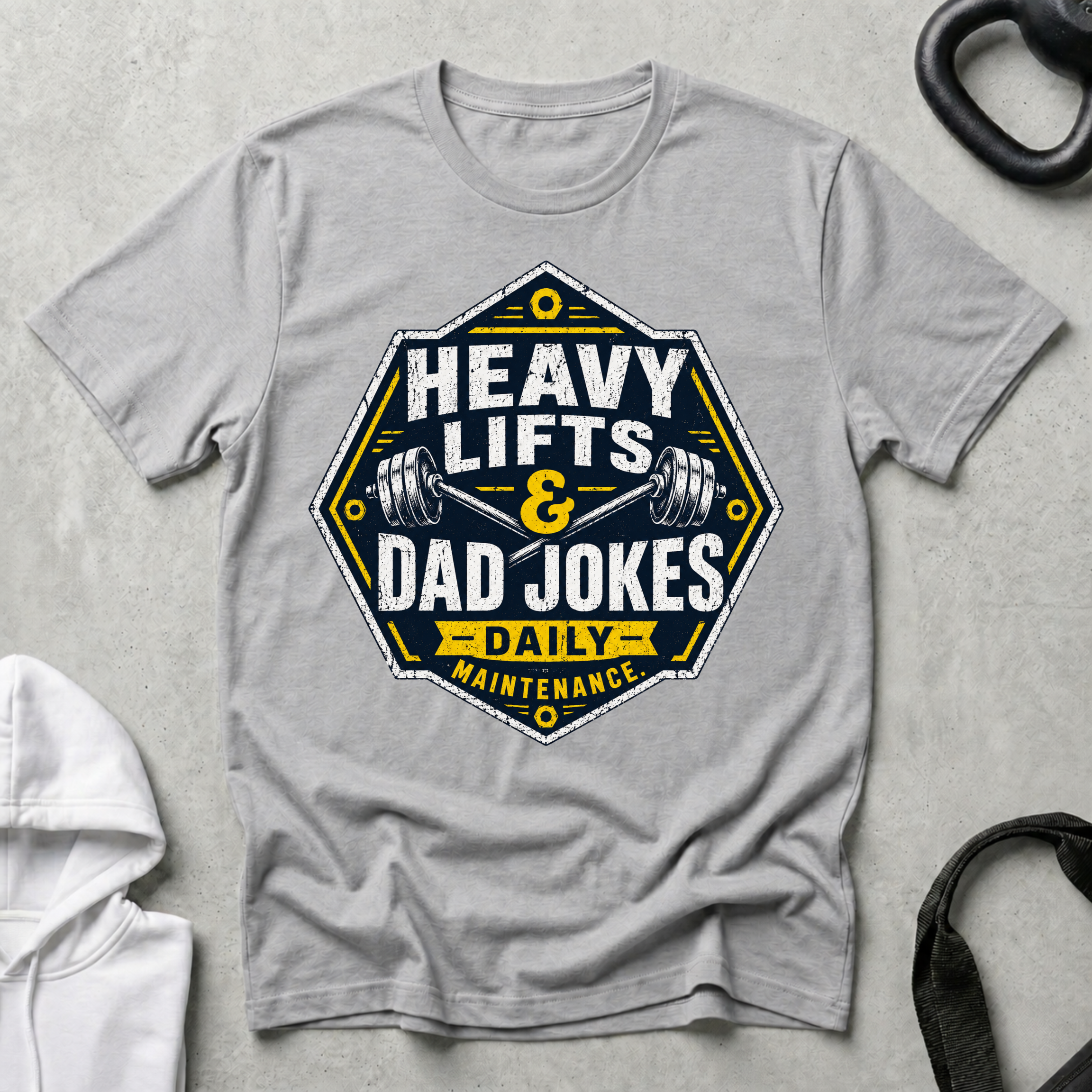 Heavy Lift And Dad Joke