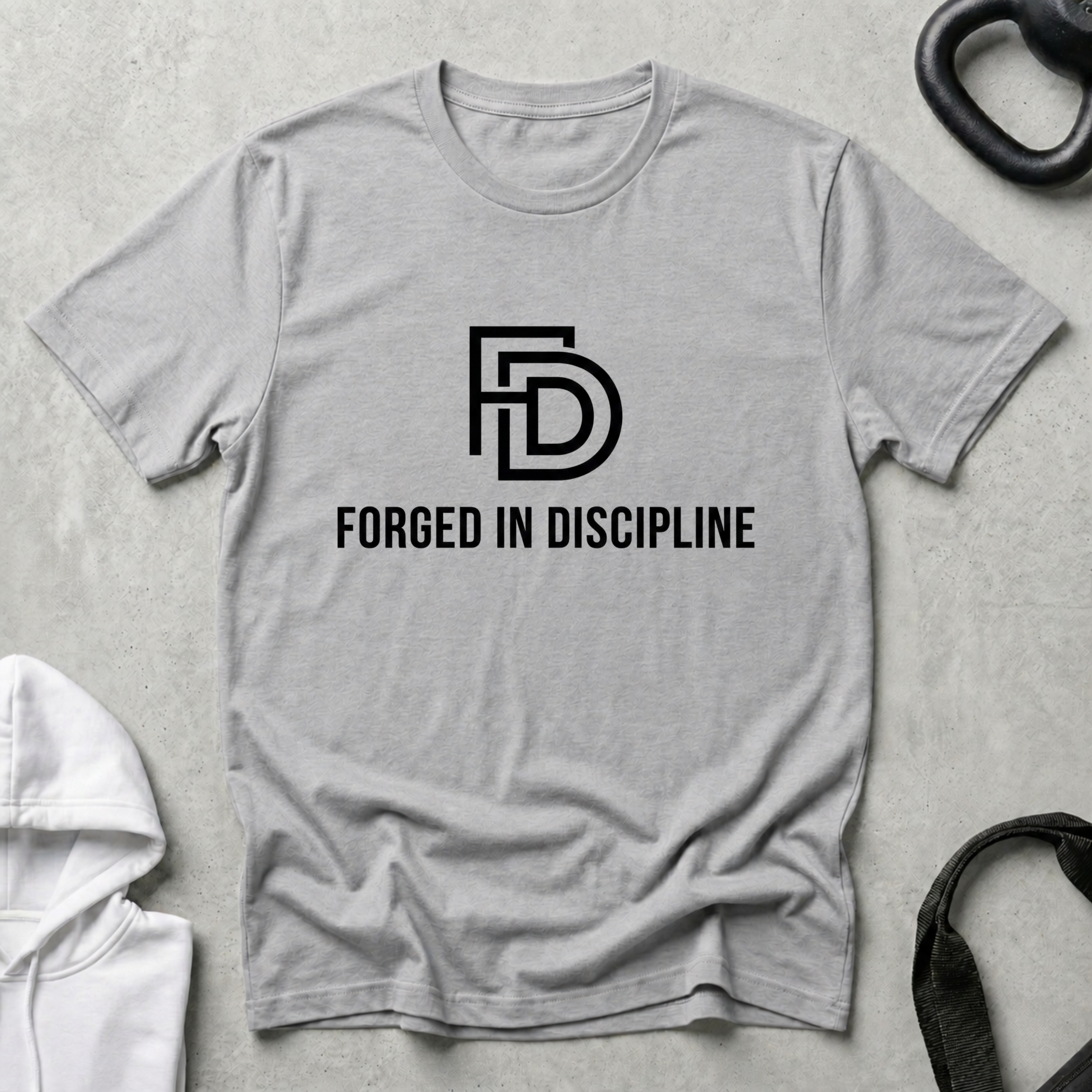 Forged in Discipline line art
