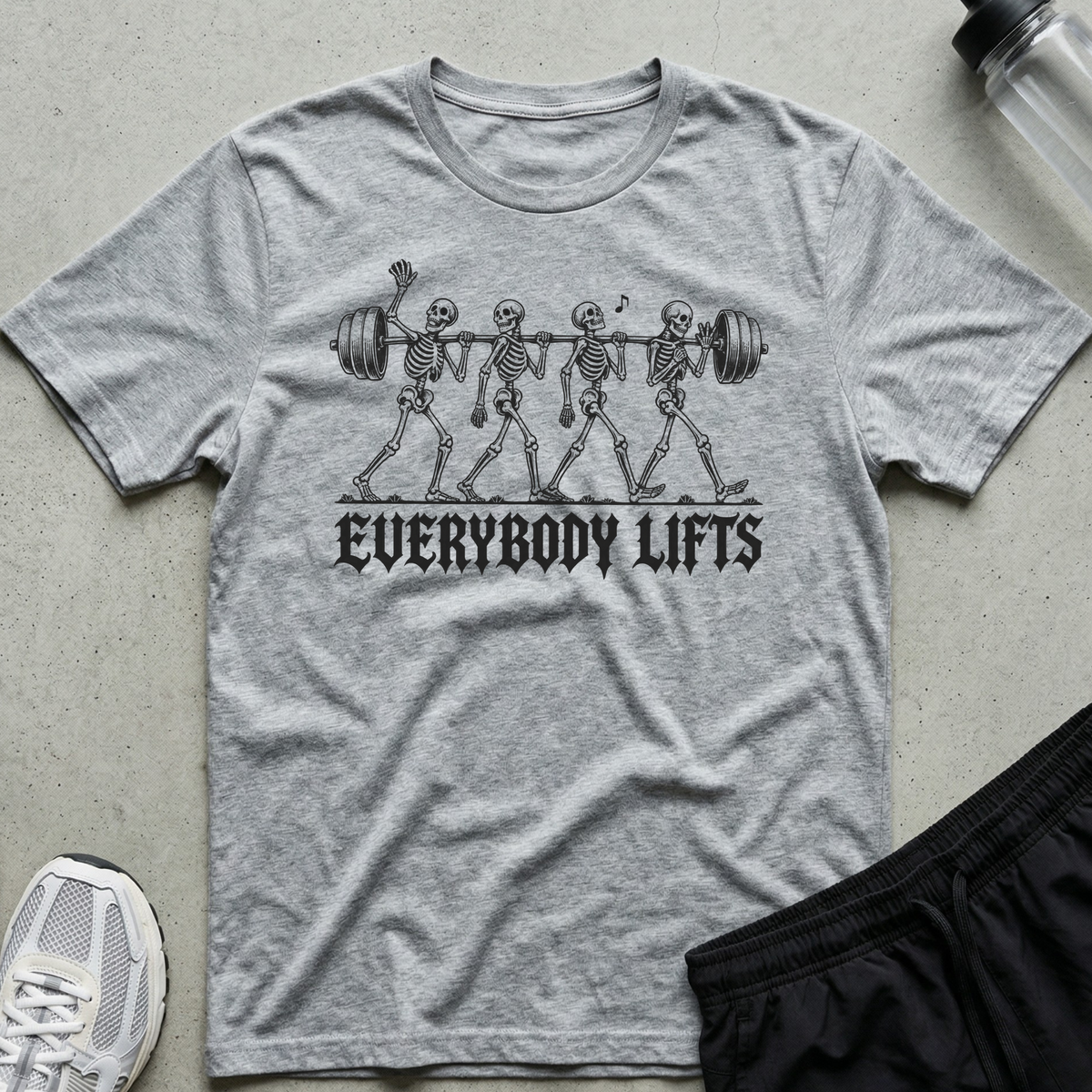 Everybody Lifts T-Shirt - Sport Grey