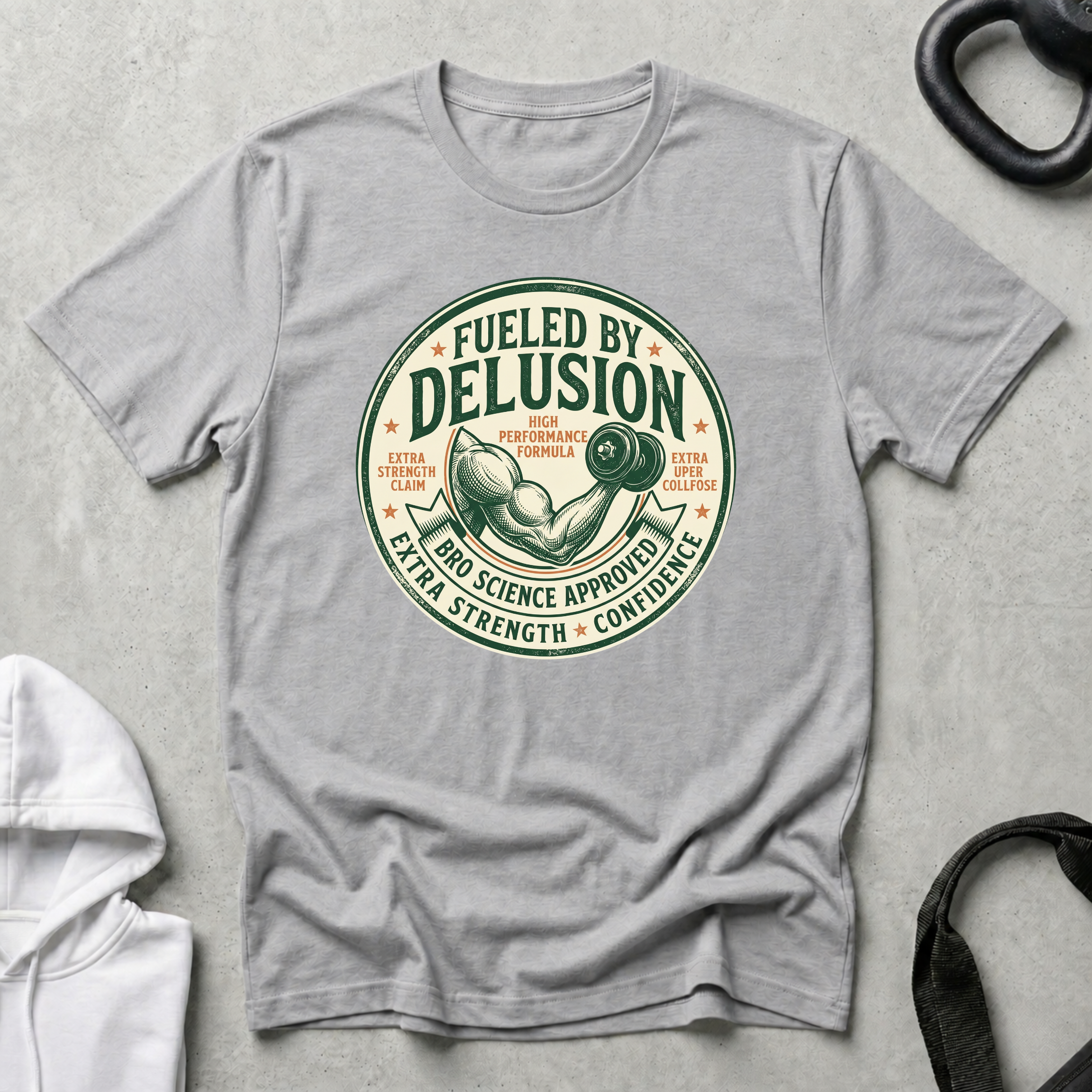 fueled by delusion badge
