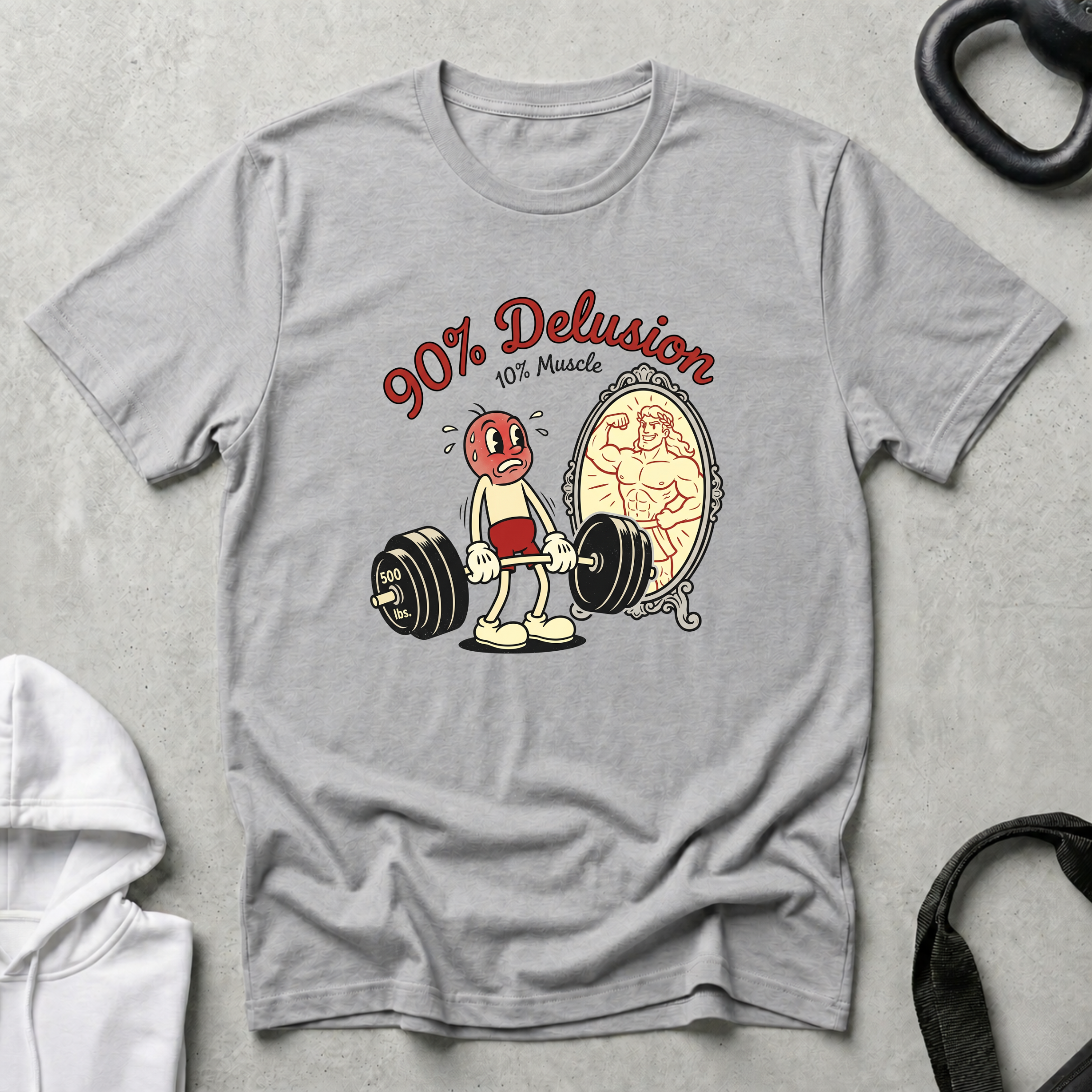 90% delusion T‑Shirt
