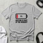 Resting is part of the workout