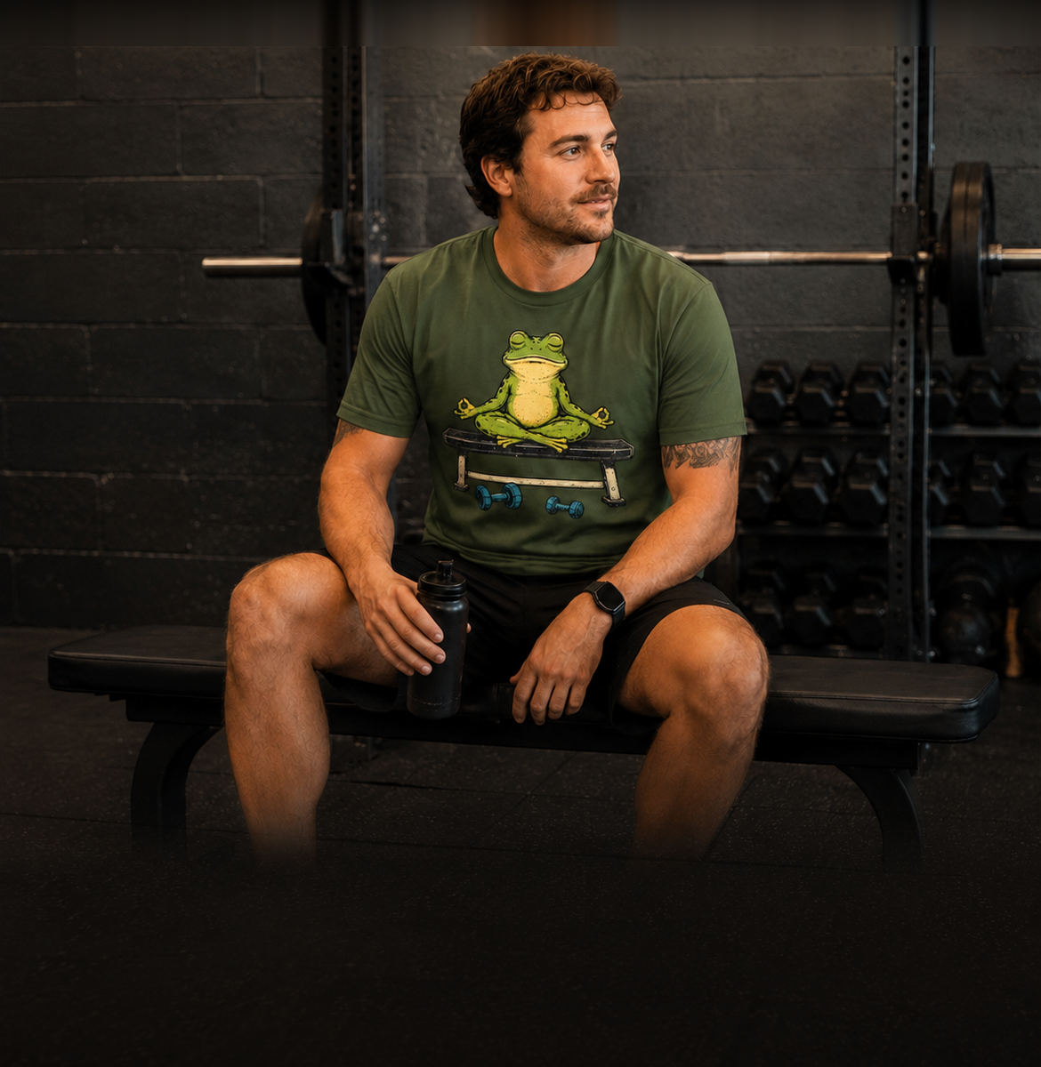 Valkyrwear gym clothes for people who show up — mobile banner