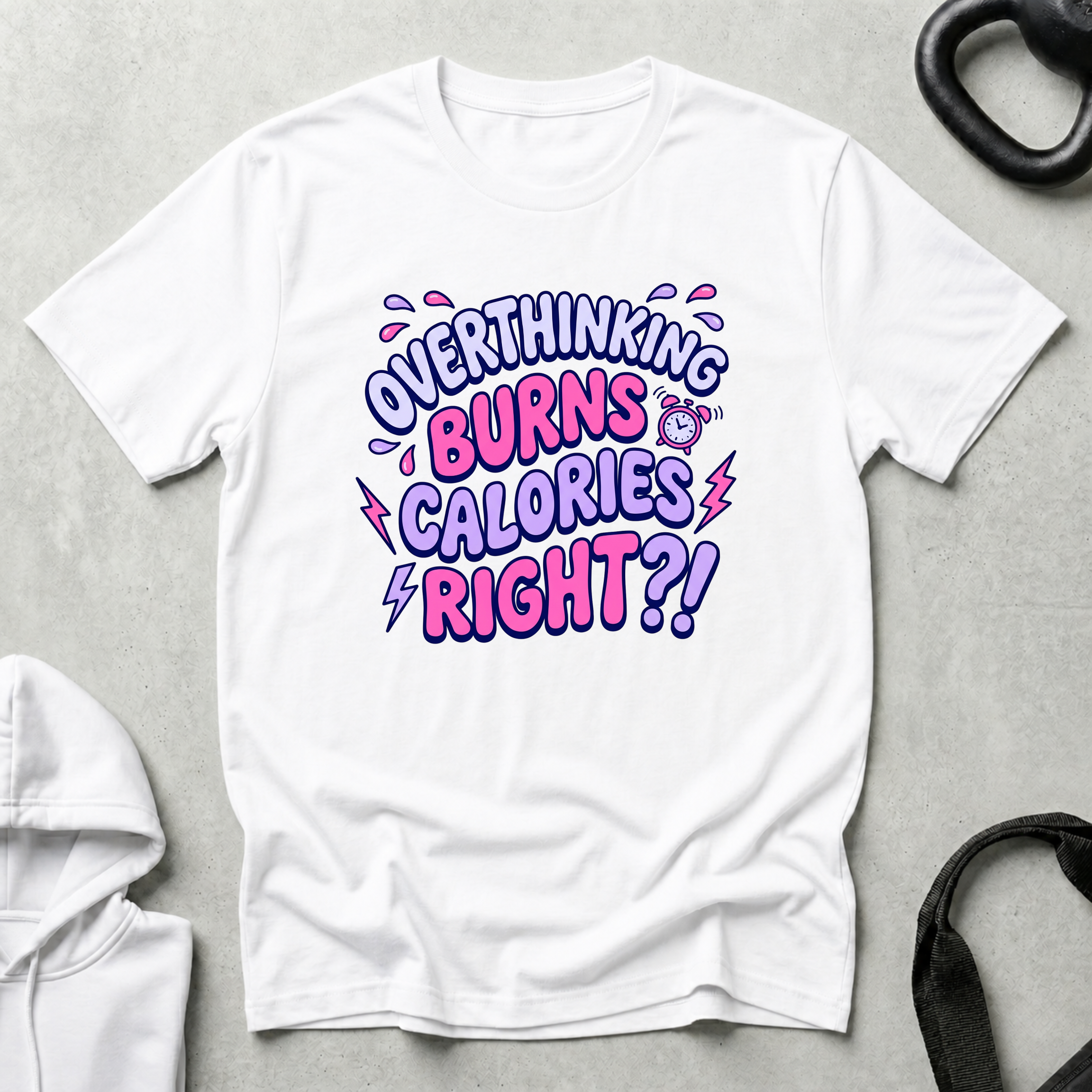 overthinking burn calories