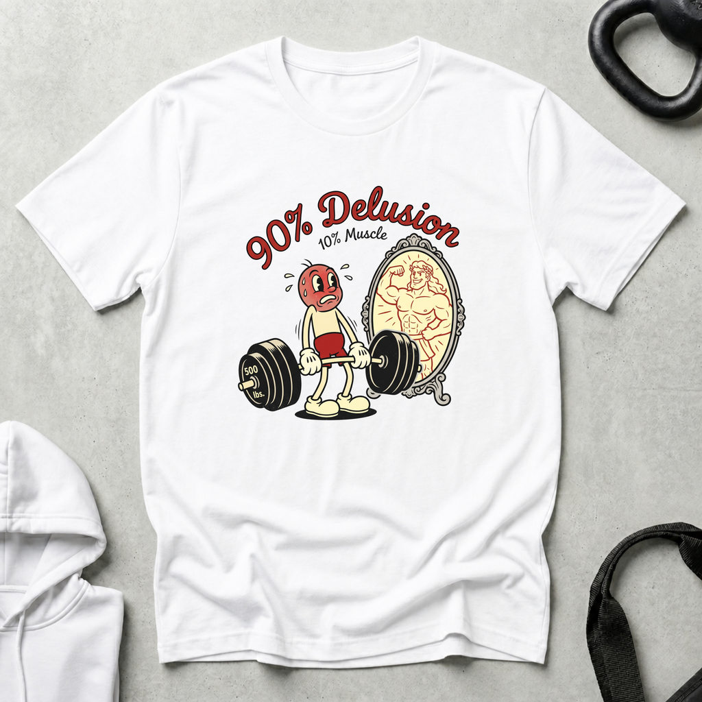 90% delusion T‑Shirt