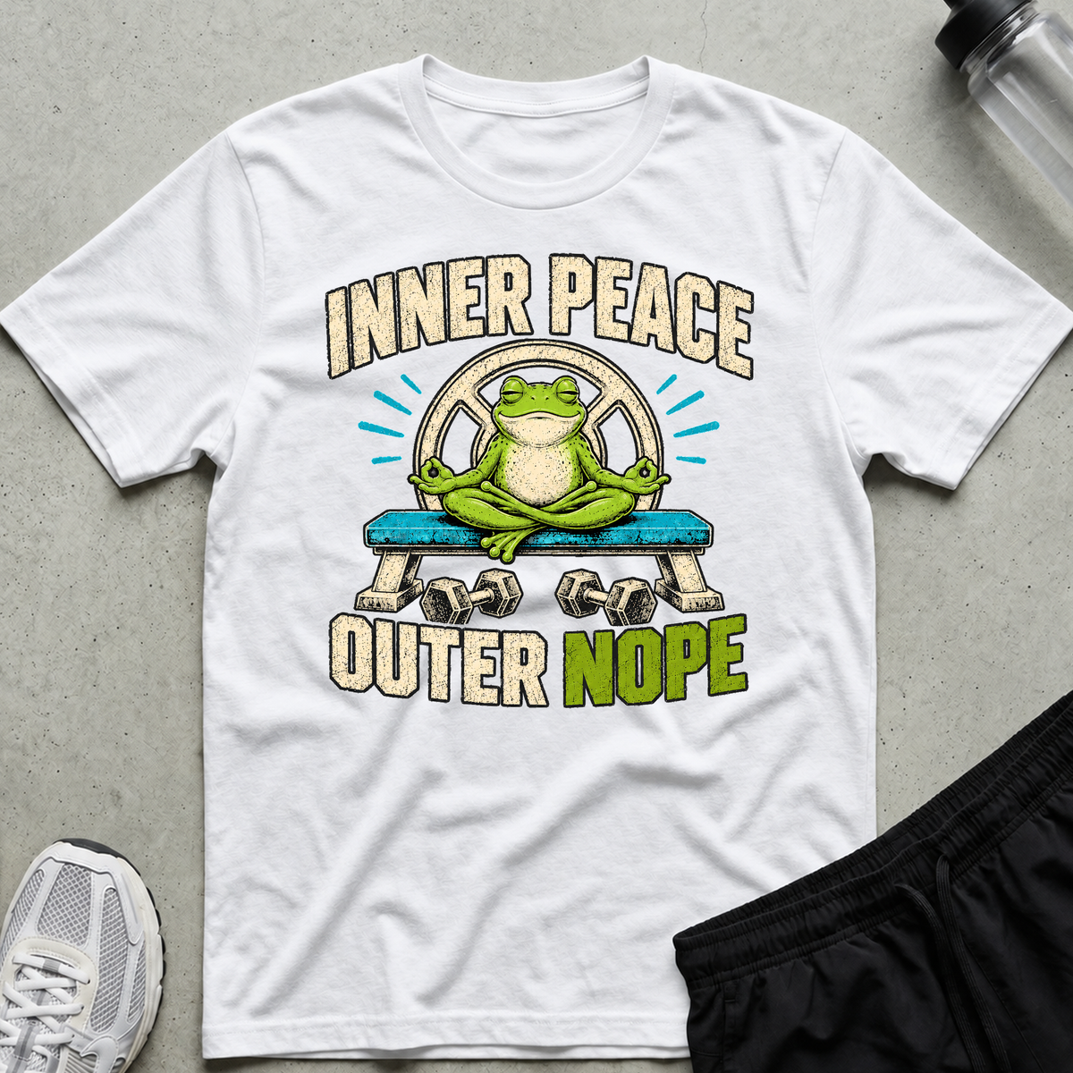 Inner Peace Nope T-Shirt - White