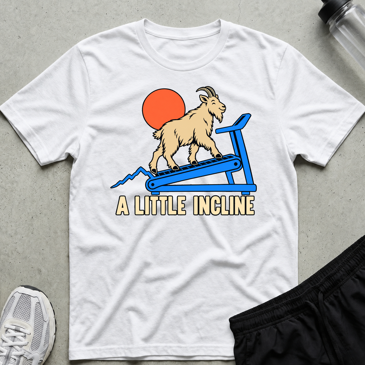 A Little Incline T-Shirt - White