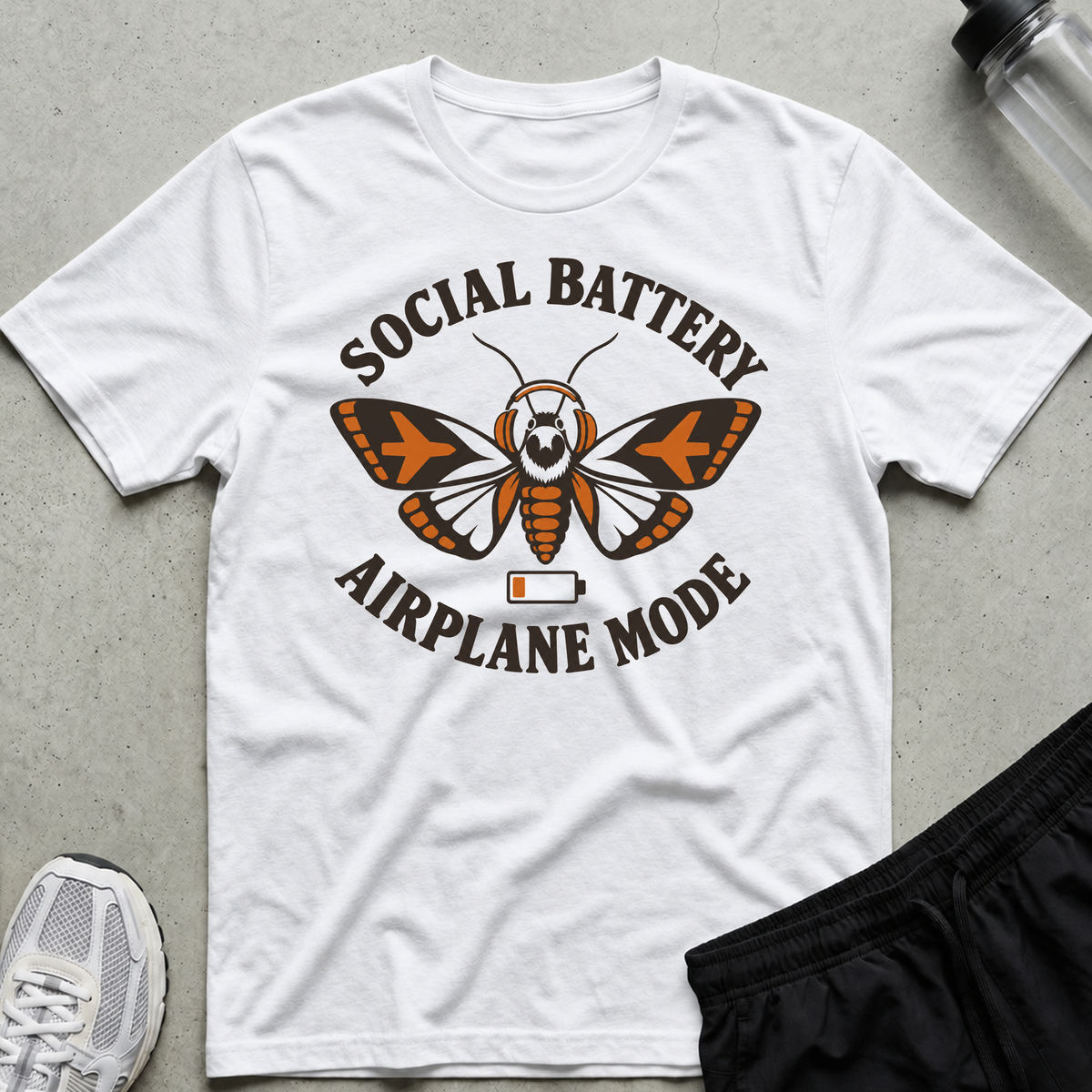 Airplane Mode T-Shirt - White