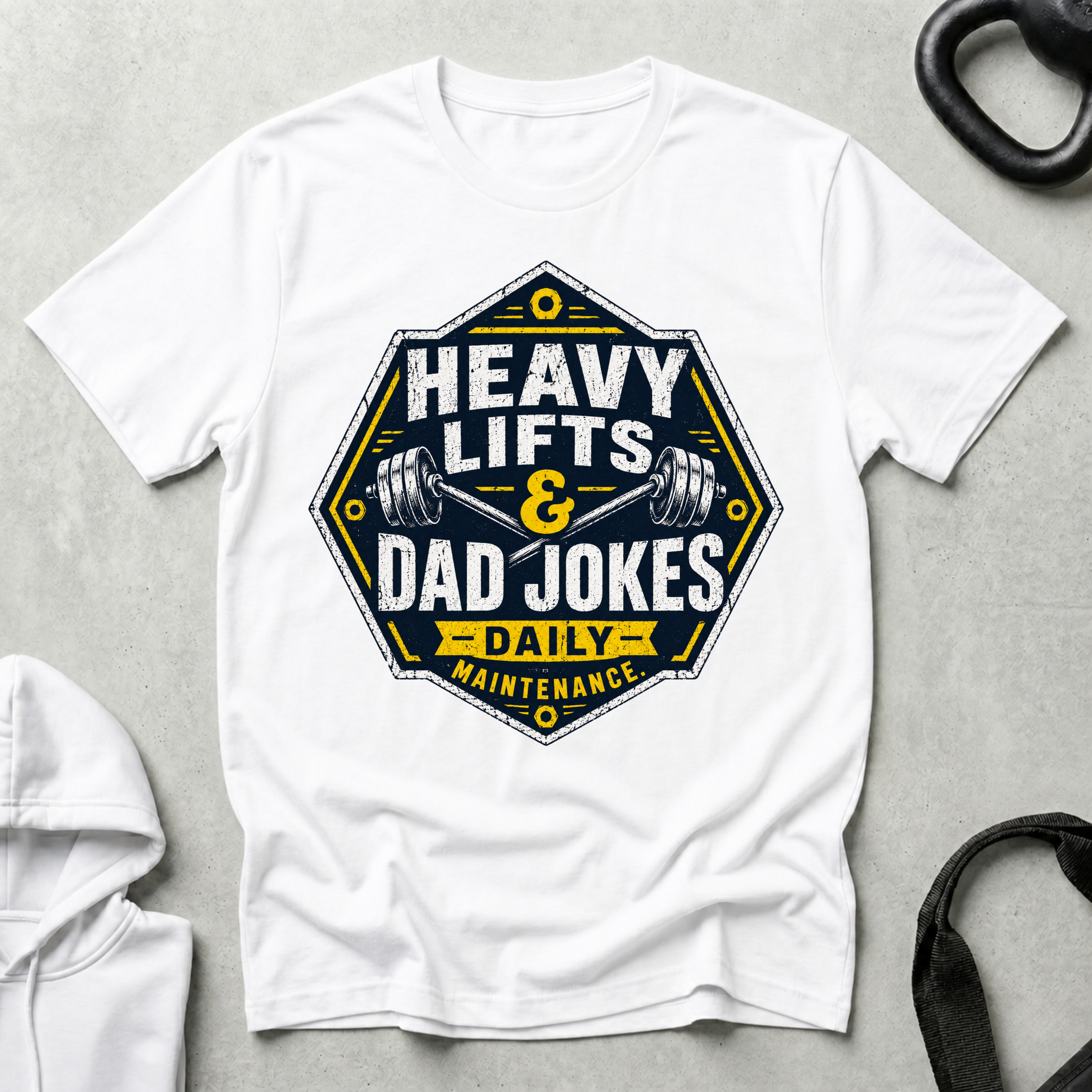 Heavy Lift And Dad Joke